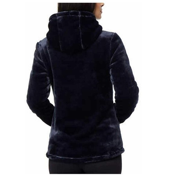 32 Degrees Heat Women's Hooded Plush Faux Fur - Picture 2 of 5